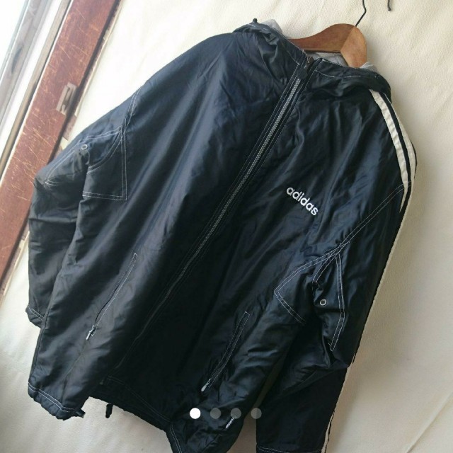 adidas(アディダス)のadidas ベンチコート キッズ/ベビー/マタニティのキッズ服男の子用(90cm~)(コート)の商品写真