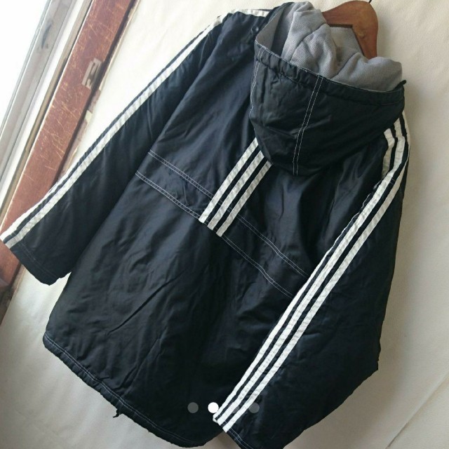 adidas(アディダス)のadidas ベンチコート キッズ/ベビー/マタニティのキッズ服男の子用(90cm~)(コート)の商品写真