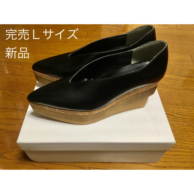 Ameri VINTAGE(アメリヴィンテージ)の３日限定値下げ★Ameri VINTAGE ウッドプラットフォームパンプス レディースの靴/シューズ(ハイヒール/パンプス)の商品写真