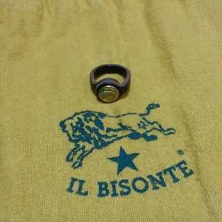 イルビゾンテ(IL BISONTE)のIL BISONTE　レザーリング(リング(指輪))