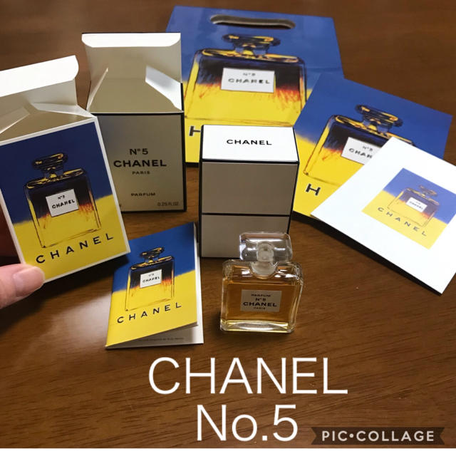 CHANEL - CHANEL No.5 香水 レア物 アンディ ウォーホル コラボパッケージの通販 by ぱんだ313's shop