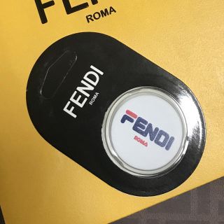 フェンディ(FENDI)のFENDI♡MANIA♡FILA♡非売品♡携帯グリップ(iPhoneケース)