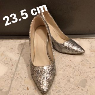 【送料込み】 ハイヒール 9cm シルバー ラメ キラキラ 結婚式 パーティー(ハイヒール/パンプス)