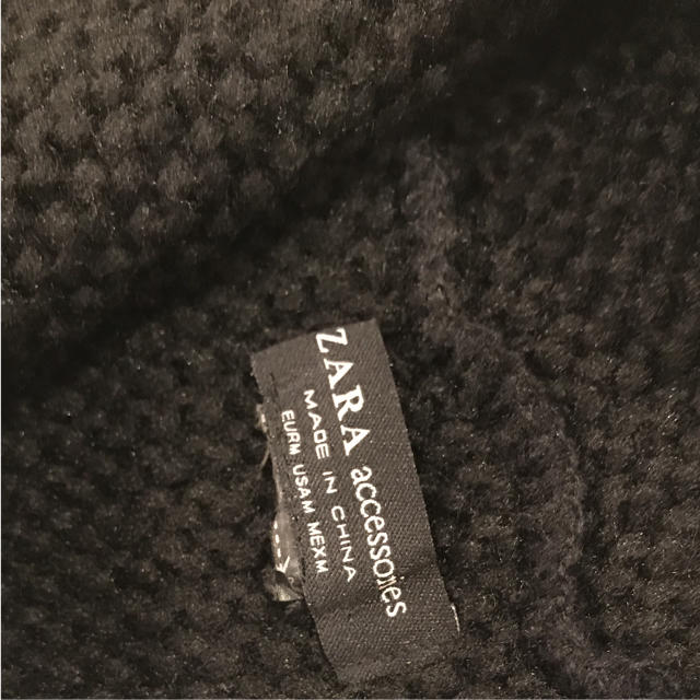 ZARA(ザラ)のZARA ザラ ニットキャップ レディースの帽子(ニット帽/ビーニー)の商品写真