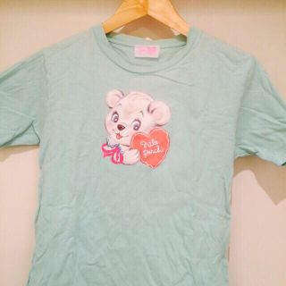 ナイルパーチ(NILE PERCH)のくまちゃんTシャツ(Tシャツ(半袖/袖なし))