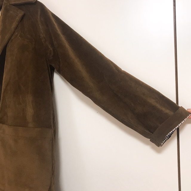 Crisp(クリスプ)のレトロコート♩ 14日までお取り置き中 レディースのジャケット/アウター(ロングコート)の商品写真