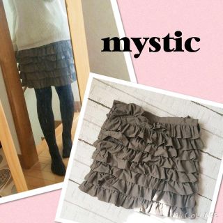 ミスティック(mystic)のmystic♡ティアードスカート(ミニスカート)