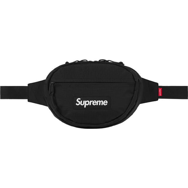 値下 Supreme 18fw Waist Bag 黒 新品未使用