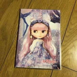 タカラトミー(Takara Tomy)の未使用☆2019年☆ブライス☆スケジュール☆B6ユニコーンメイデン☆Blythe(カレンダー/スケジュール)