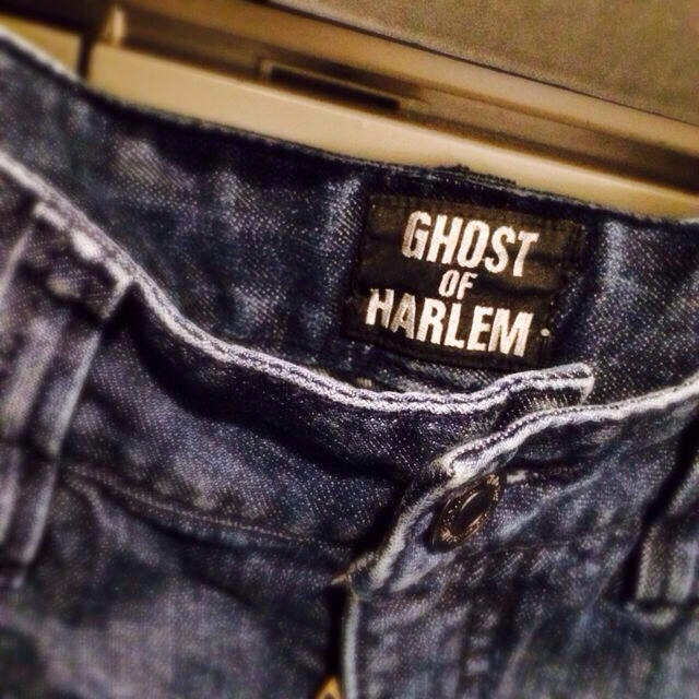 GHOST OF HARLEM(ゴーストオブハーレム)のゴーストオブハーレム†ダメージパンツ レディースのパンツ(デニム/ジーンズ)の商品写真