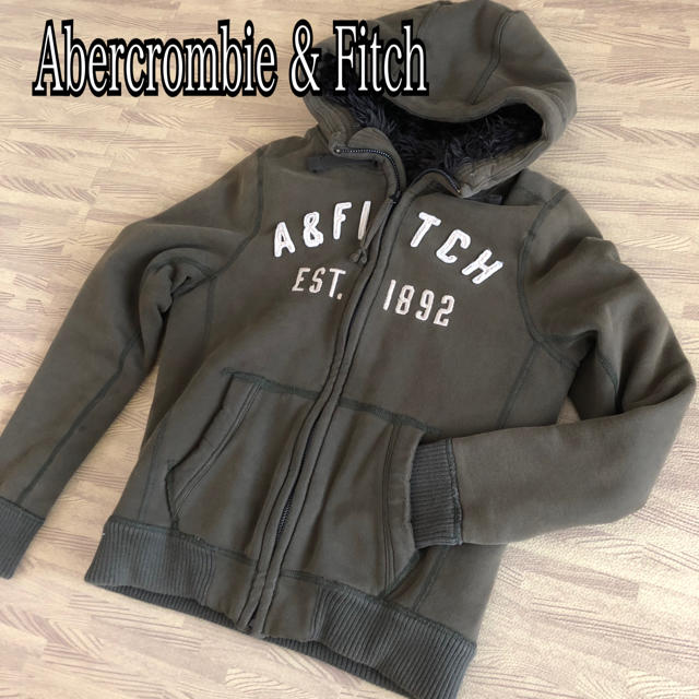 Abercrombie&Fitch - アバクロ ボアパーカー ヴィンテージ加工の通販 ...