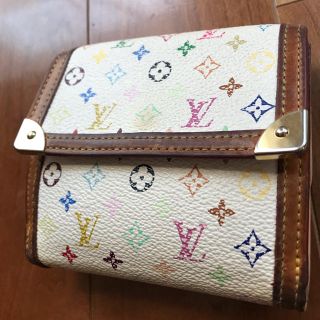 ルイヴィトン(LOUIS VUITTON)の峰ちゃん様専用  ルイヴィトン マルチカラー 二つ折り財布(財布)