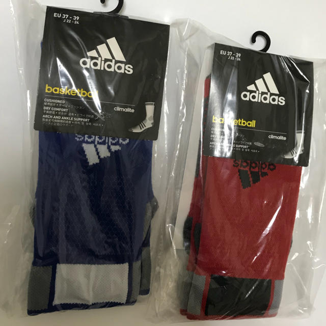 adidas(アディダス)の新品★アディダス★スポーツソックス★22-24cm スポーツ/アウトドアのスポーツ/アウトドア その他(バスケットボール)の商品写真