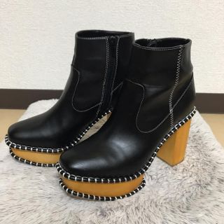 マウジー(moussy)の週末限定お値下げしました moussy 2018AW ウッドステッチブーツ(ブーツ)