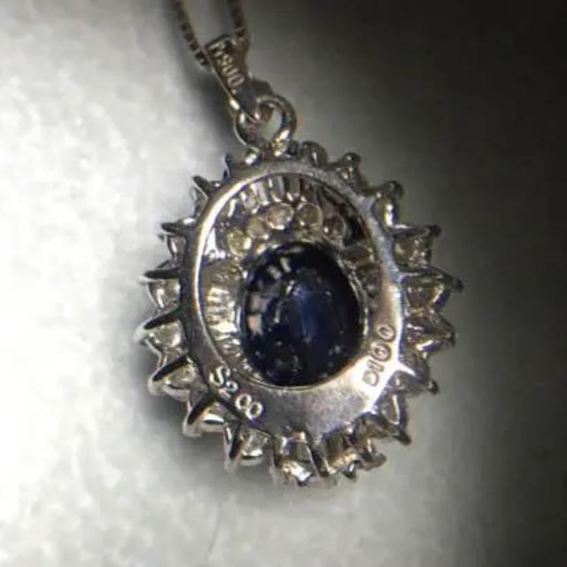 2022A/W新作☆送料無料】 pt ネックレス 2ct サファイア 900