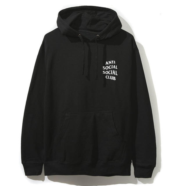 ANTI(アンチ)のAnti Social Social Club Bukake黒パーカー ASSC メンズのトップス(パーカー)の商品写真