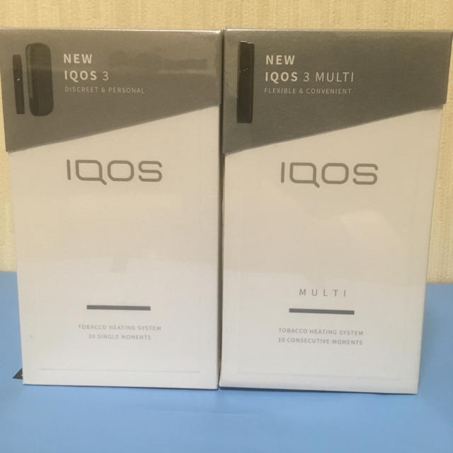 IQOS(アイコス)のIQOS3＋IQOS3 MULTI セット メンズのファッション小物(タバコグッズ)の商品写真