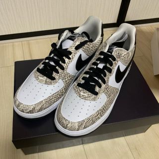 ナイキ(NIKE)の【新品未使用】NIKE エアフォース1 ココア スネーク(送料込み)(スニーカー)