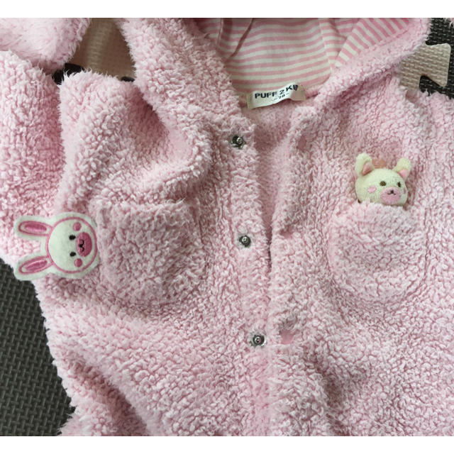 冬 ロンパース キッズ/ベビー/マタニティのベビー服(~85cm)(ロンパース)の商品写真
