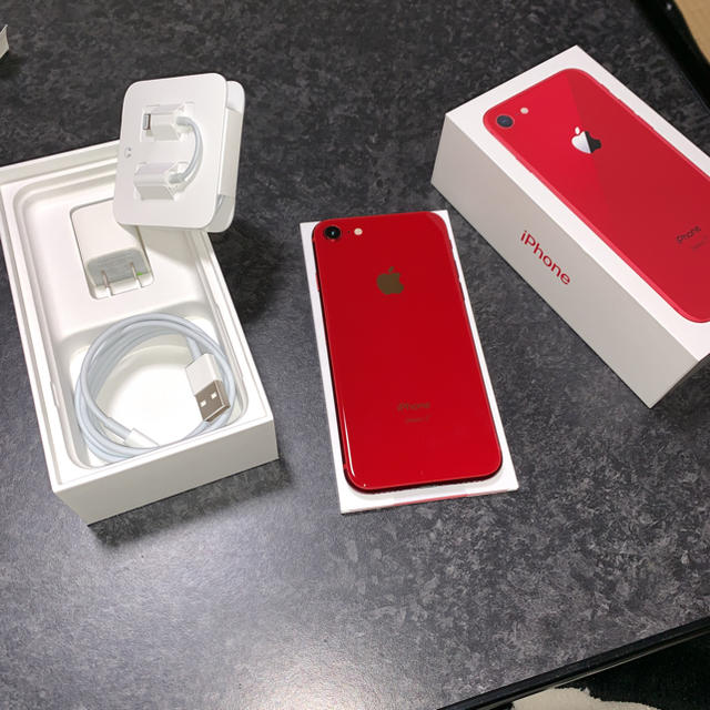 メーカー公式ショップ】 Apple - iPhone8 本体 RED ☆ スマートフォン