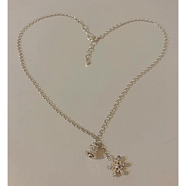 STAR JEWELRY(スタージュエリー)のSNOW FLAKES シルバーネックレス レディースのアクセサリー(ネックレス)の商品写真