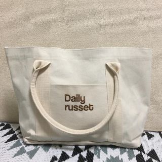 タカラジマシャ(宝島社)のDaily russet トートバッグ(トートバッグ)