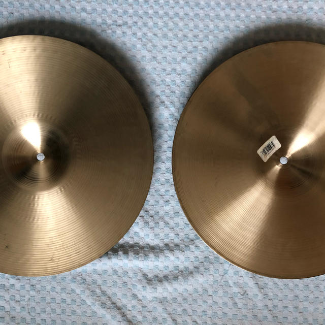 「中古」A.Zildjian ROCK HIHAT 14インチ T,Bペア 楽器のドラム(シンバル)の商品写真