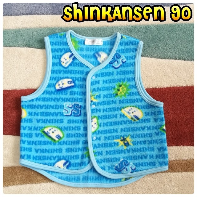 サンリオ(サンリオ)のサンリオ シンカンセン☆スリーパー 90 キッズ/ベビー/マタニティのキッズ服男の子用(90cm~)(パジャマ)の商品写真