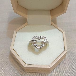 スタージュエリー(STAR JEWELRY)のシルバー925 ハートリング(リング(指輪))