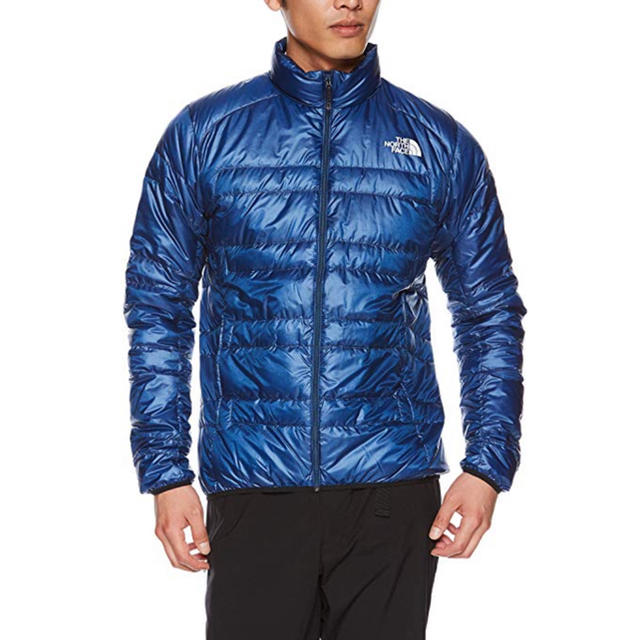 THE NORTH FACE(ザノースフェイス)のTHE NORTH FACE ノースフェイス ポケッタブルダウンジャケット 青 メンズのジャケット/アウター(ダウンジャケット)の商品写真