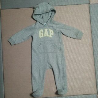 ベビーギャップ(babyGAP)のbaby GAP カバーオール 足つき 80センチ(カバーオール)