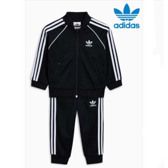 adidas(アディダス)の日本未発売 新品 アディダス ベビー服 セットアップ キッズ/ベビー/マタニティのベビー服(~85cm)(その他)の商品写真