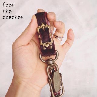 フットザコーチャー(foot the coacher)のfoot the coacher フットザコーチャー ブローグウォレットコード(ベルト)