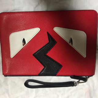 フェンディ(FENDI)のFENDI バグズ クラッチバック(セカンドバッグ/クラッチバッグ)