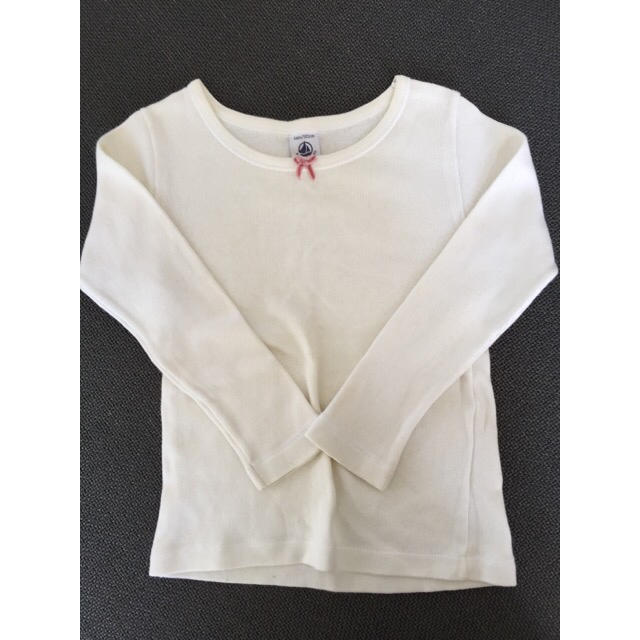 PETIT BATEAU(プチバトー)のPETIT BATEAU プチバトー 裏起毛 肌着 4ans 100 キッズ/ベビー/マタニティのキッズ服女の子用(90cm~)(下着)の商品写真