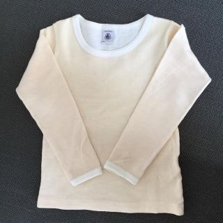 プチバトー(PETIT BATEAU)のプチバトー ウール＆コットン w&c 長袖Ｔシャツ 肌着 5ans 110(下着)