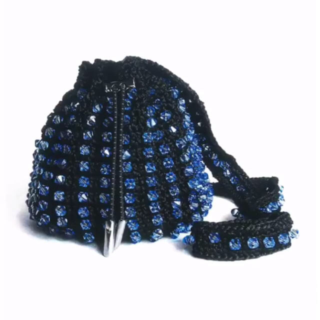kiko kostadinov crochet beaded bag メンズ バッグ