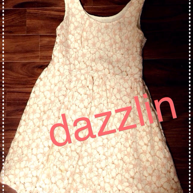 dazzlin(ダズリン)のdazzlin☆花柄レースワンピース レディースのワンピース(ひざ丈ワンピース)の商品写真