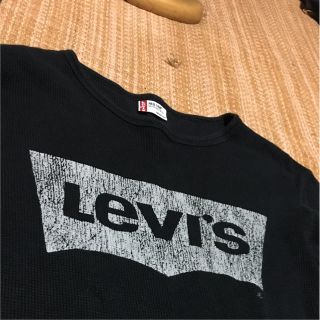 リーバイス(Levi's)の☆Levis サーマルロンT  黒(Tシャツ/カットソー(七分/長袖))