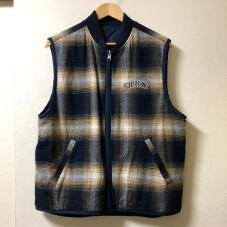 シュプリーム(Supreme)のSUPREME 17AW Reversible Shadow Plaid Ves(ベスト)