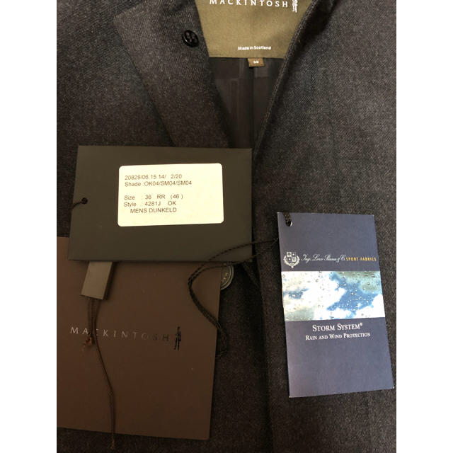 MACKINTOSH(マッキントッシュ)の本日限定値下 マッキントッシュ ダンケルド ウール ロロピアーナ  コート  メンズのジャケット/アウター(ステンカラーコート)の商品写真