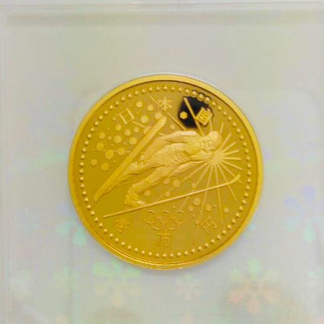 【希少！！】 長野オリンピック 一万円金貨 記念硬貨 NAGANO 貨幣
