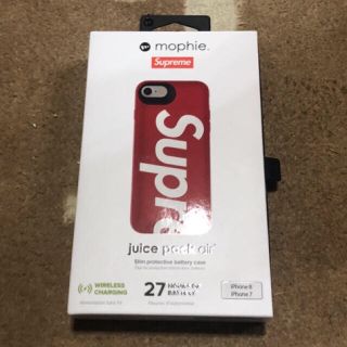 シュプリーム(Supreme)のSupreme Mophie iPhone Juice Pack Air Red(iPhoneケース)