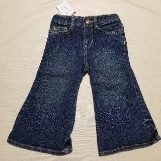 ベベ(BeBe)のBeBeのジーンズ👖　ジーパン　デニムパンツ★80サイズ　アジャスター付き(パンツ)