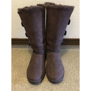 アグ(UGG)の【美品】UGG ムートンブーツ US7 24cm(ブーツ)