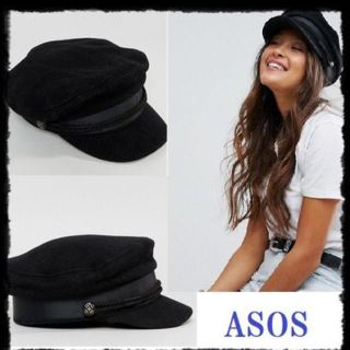 エイソス(asos)のasosクラウンウールキャップ★(キャップ)