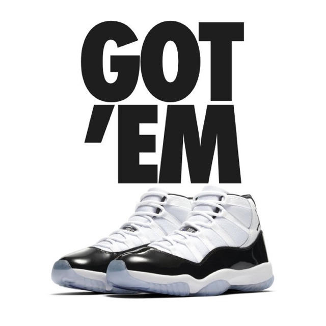 27.5cm NIKE AIR JORDAN 11 RETRO CONCORD