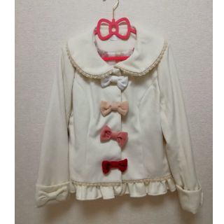 ユメテンボウ(夢展望)のDEAR MY LOVE♡リボンショートコート♡ゆめかわ♡夢展望(その他)