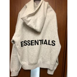 フィアオブゴッド(FEAR OF GOD)のfear of god essentials プルオーバーフーディー グレー M(パーカー)