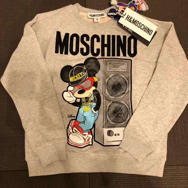 MOSCHINO(モスキーノ)のH&M MOSCHINO コラボスウェット レディースのトップス(トレーナー/スウェット)の商品写真